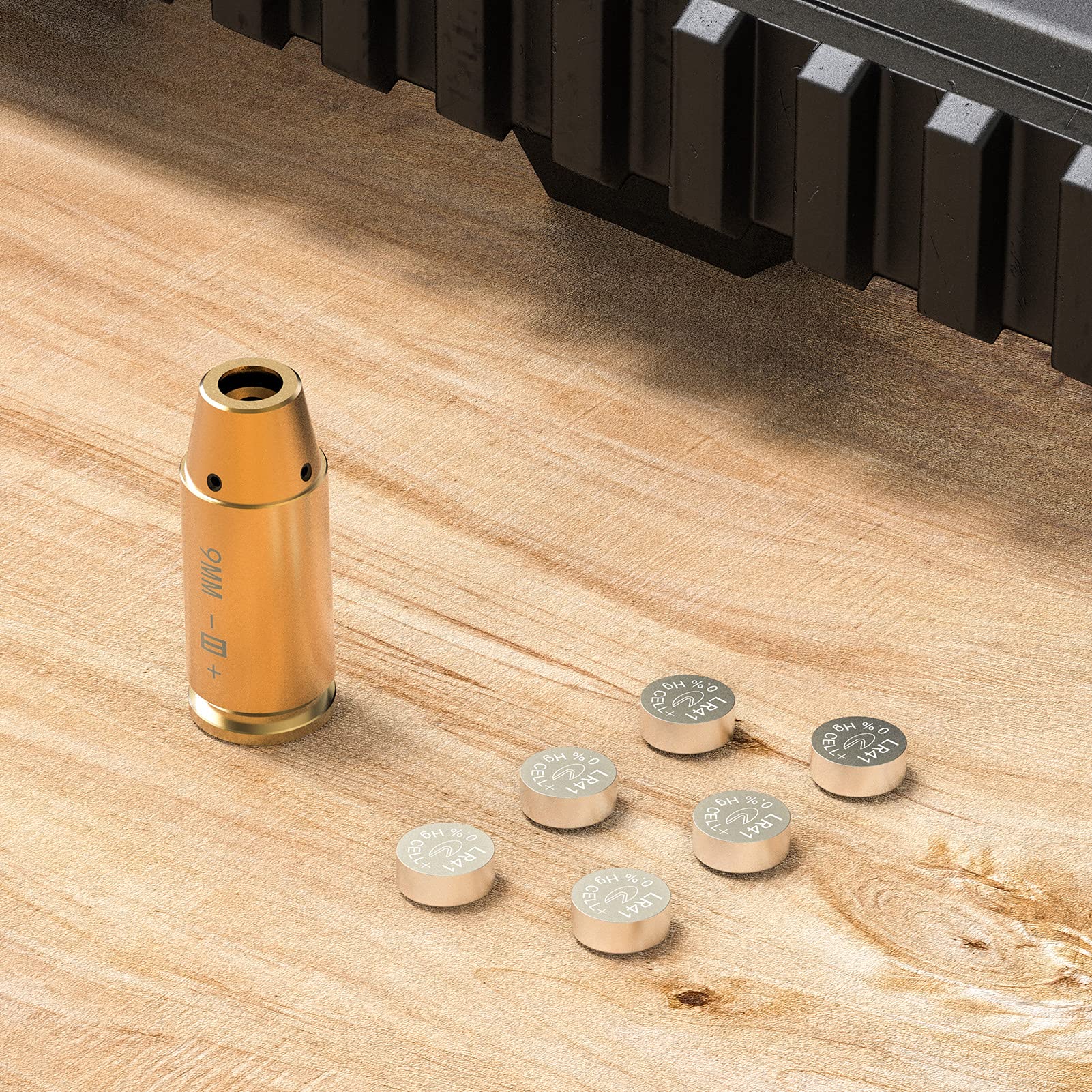 Feyachi Red Green Laser Bore Sight for 9mm, 12 Gauge & .223/5.56mm - Precision Boresighter with 3 Battery Sets | Perfect for Rifle, Shotgun & Pistol Zeroing at Range or Hunting