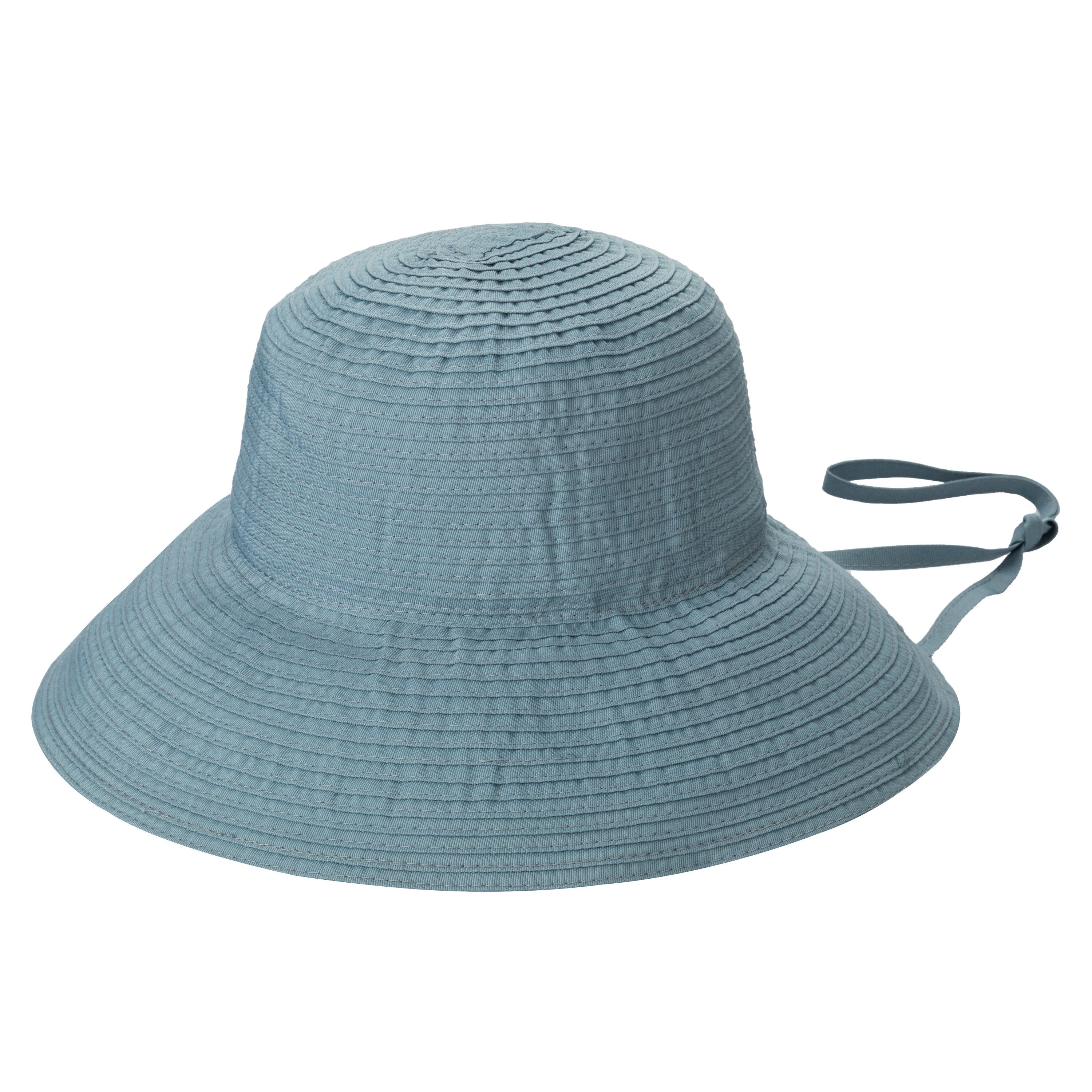 Stinson Women's Wide Brim Sun Hat with Removable Chin Cord & Ribbon - UPF 50+ UV Protection for Beach, Gardening & Outdoor Activities