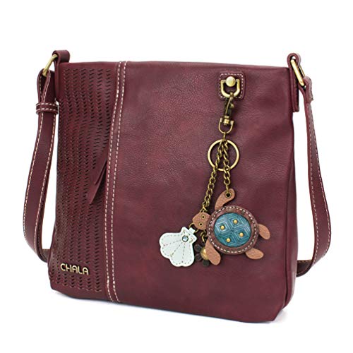 Mini Keychain Turtle - Plum