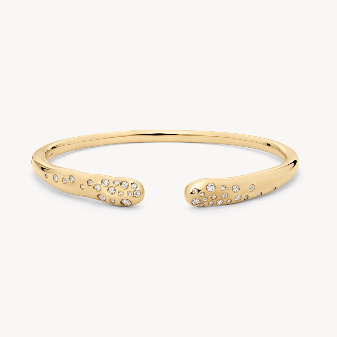 Diamonds in the Rough Cuff Bracelet for Women - Handmade Boho Jewelry - Perfect for Weddings, Parties & Everyday Wear