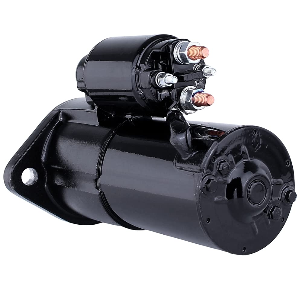 RAREELECTRICAL New Gear Reduction Starter Motor for Mercruiser Marine Inboard 350 Mag MPI Horizon - Compatible with Part Numbers 50-76963A3 & 921288 - Perfect for Boat Engine Repair & Marine Applications
