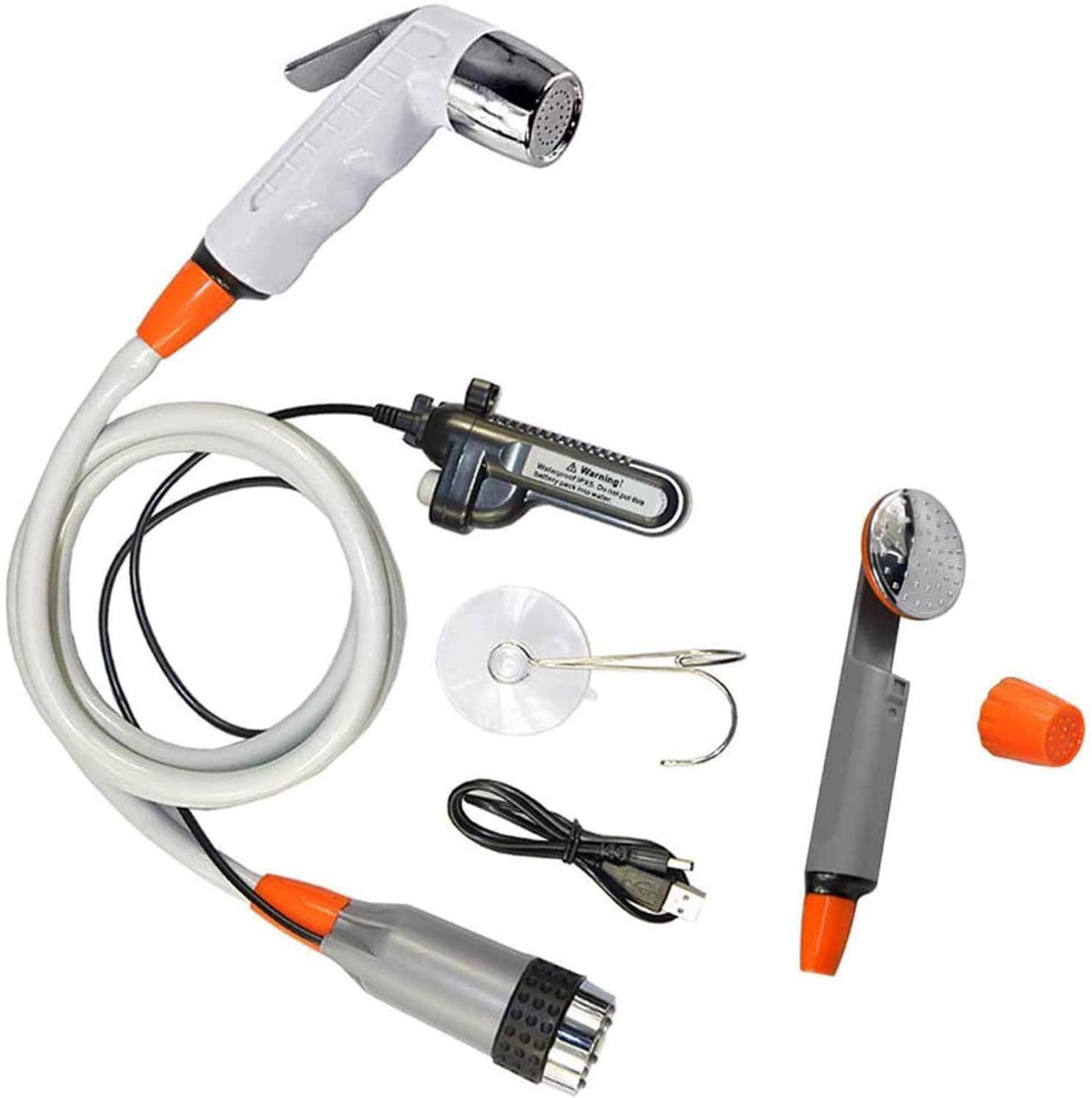 Portable Rechargeable Electric Bidet Handheld Sprayer - Battery Powered Travel Bidet for Personal Hygiene & Postpartum Care - Perfect for Home, Travel, and Outdoor Use