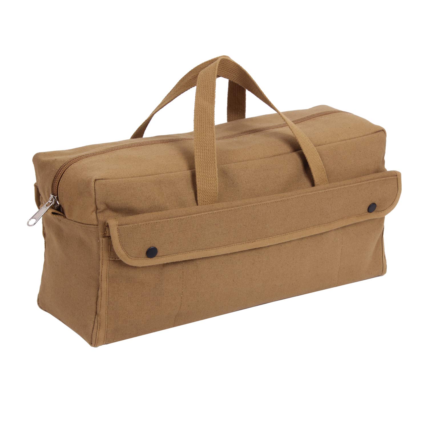 Rothco Heavy Duty Canvas Jumbo Mechanic Tool Bag - Large Durable Work Tool Organizer for Mechanics, Electricians & DIY Projects | Perfect for Auto Repair, Construction & Home Improvement