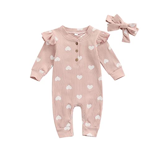 Heart Print- Pink