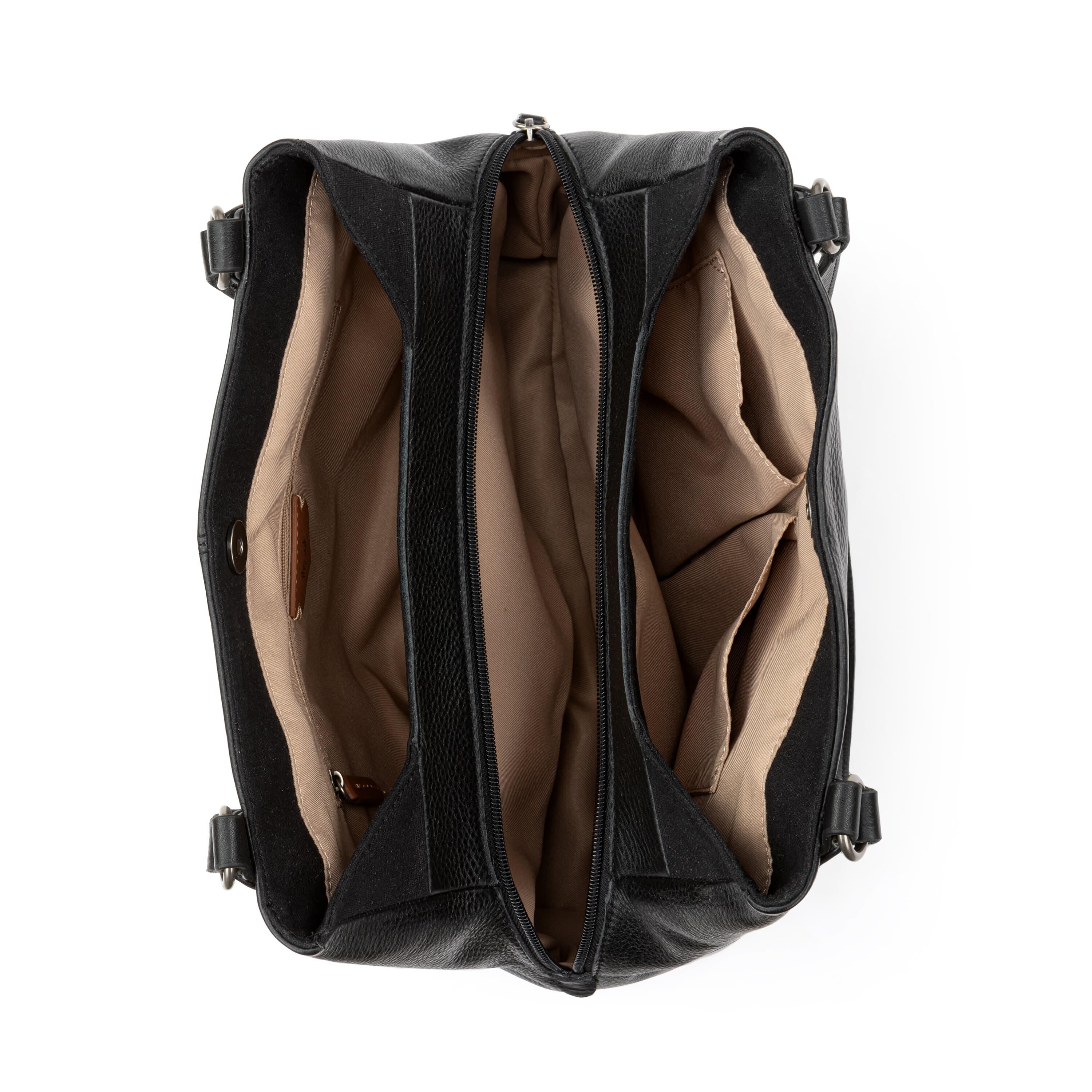 Melrose Satchel - Premium Genuine Leather Handbag in Black for Women | Perfect for Work, Travel & Everyday Use