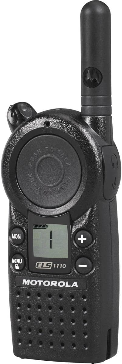 Motorola CLS1110 UHF Walkie Talkies - 3 Pack for Outdoor Adventures