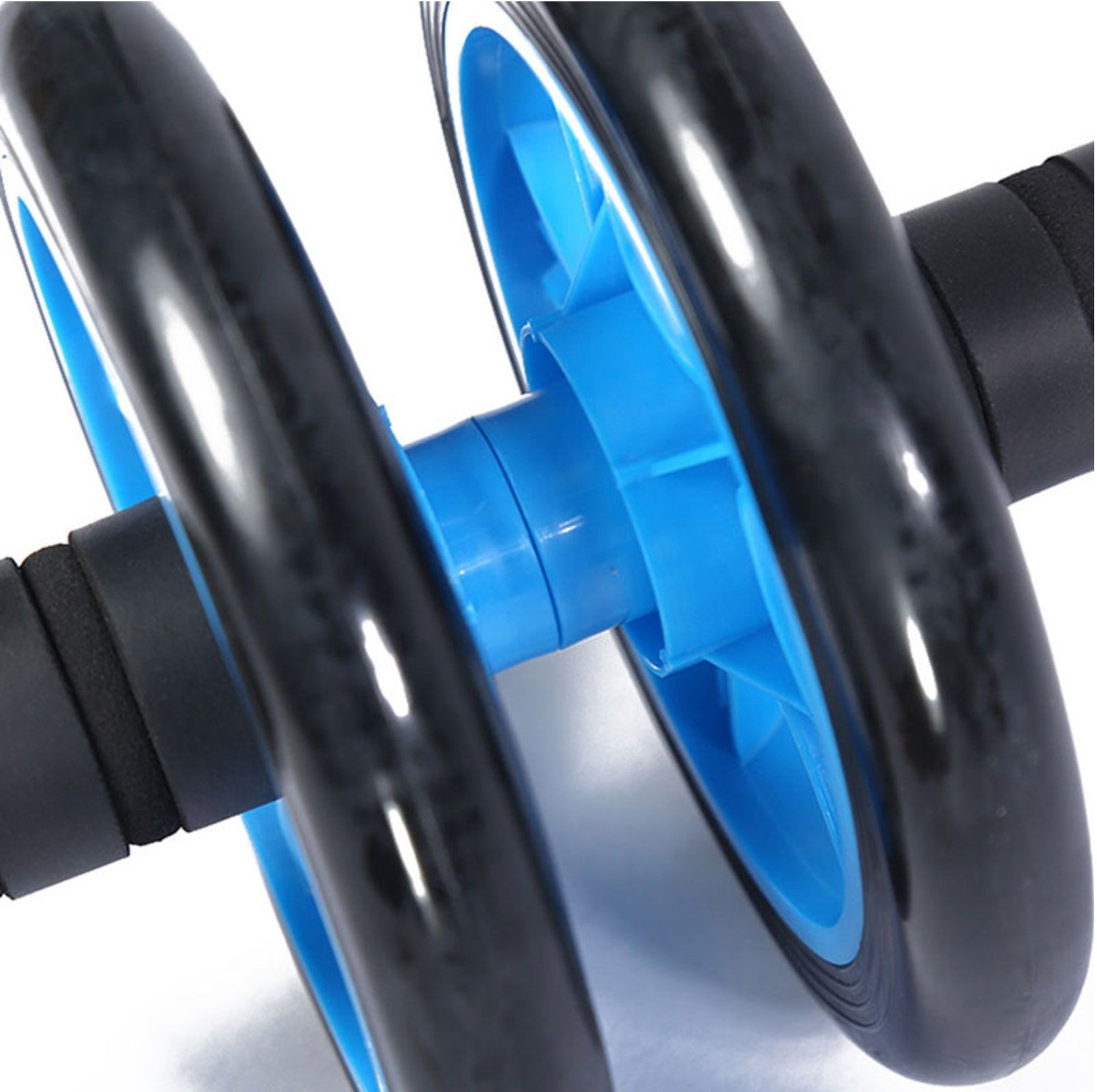 Double Wheel Ab Roller for Core Workouts - Abdominal Exercise Wheel for Home Gym & Fitness Training - Perfect for Abs, Back & Full Body Workout