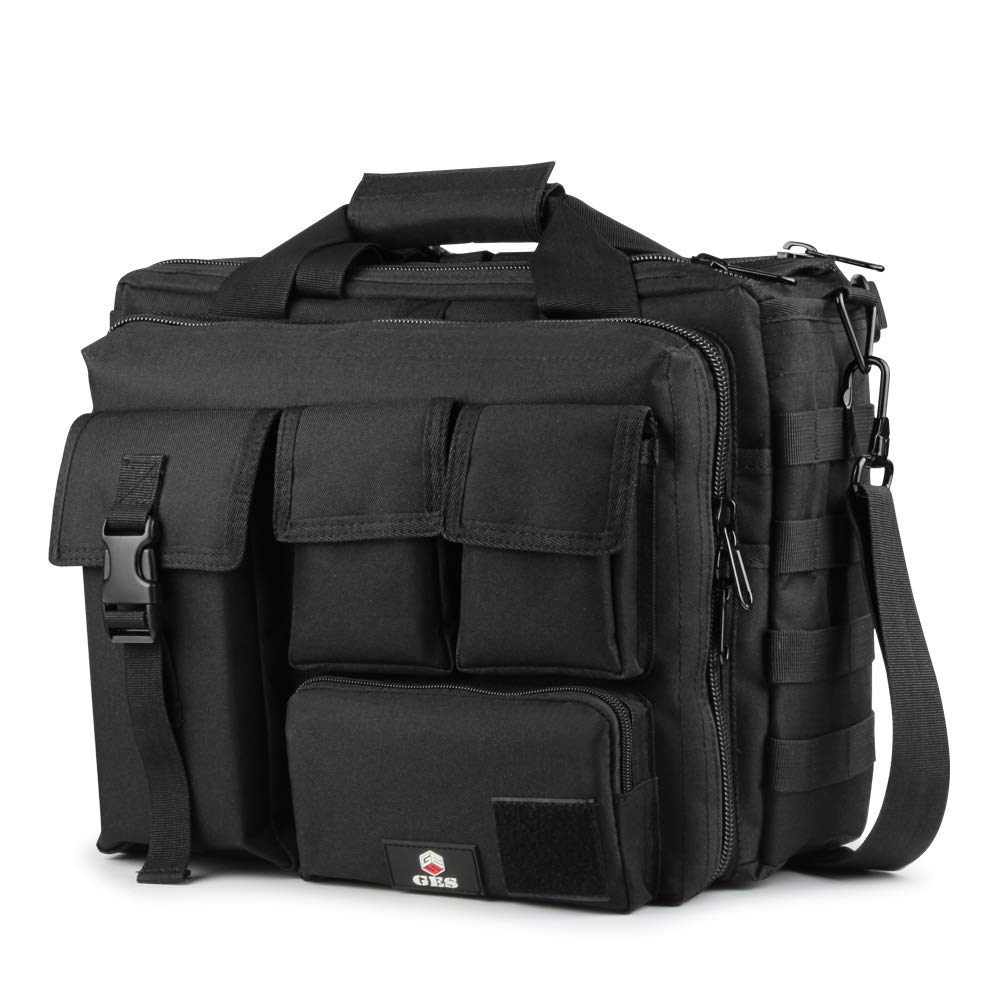 15.6 Inch Tactical Messenger Bag for Men - Military Style Durable Briefcase with Laptop Compartment | Perfect for Business, Travel & Outdoor Adventures