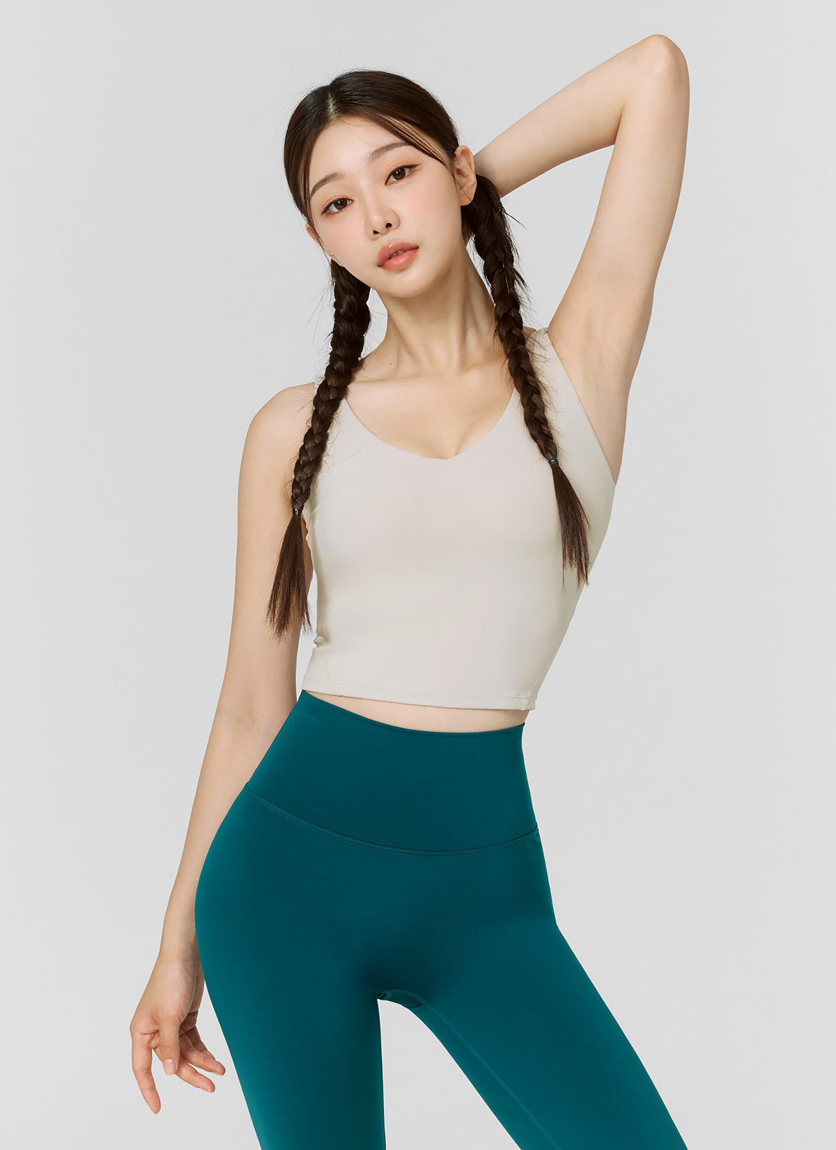 Black Label Signature V-Neck Crop Top for Women - Sexy & Stylish Summer Fashion - Perfect for Parties, Dates & Casual Outfits