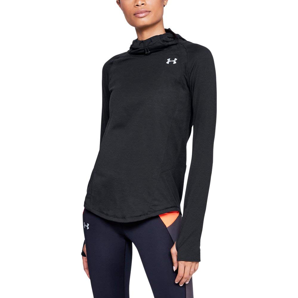 Under Armour Women's Swyft Funnel Hoodie - Lightweight Running Jacket with Moisture-Wicking Fabric for Workouts, Jogging & Outdoor Activities