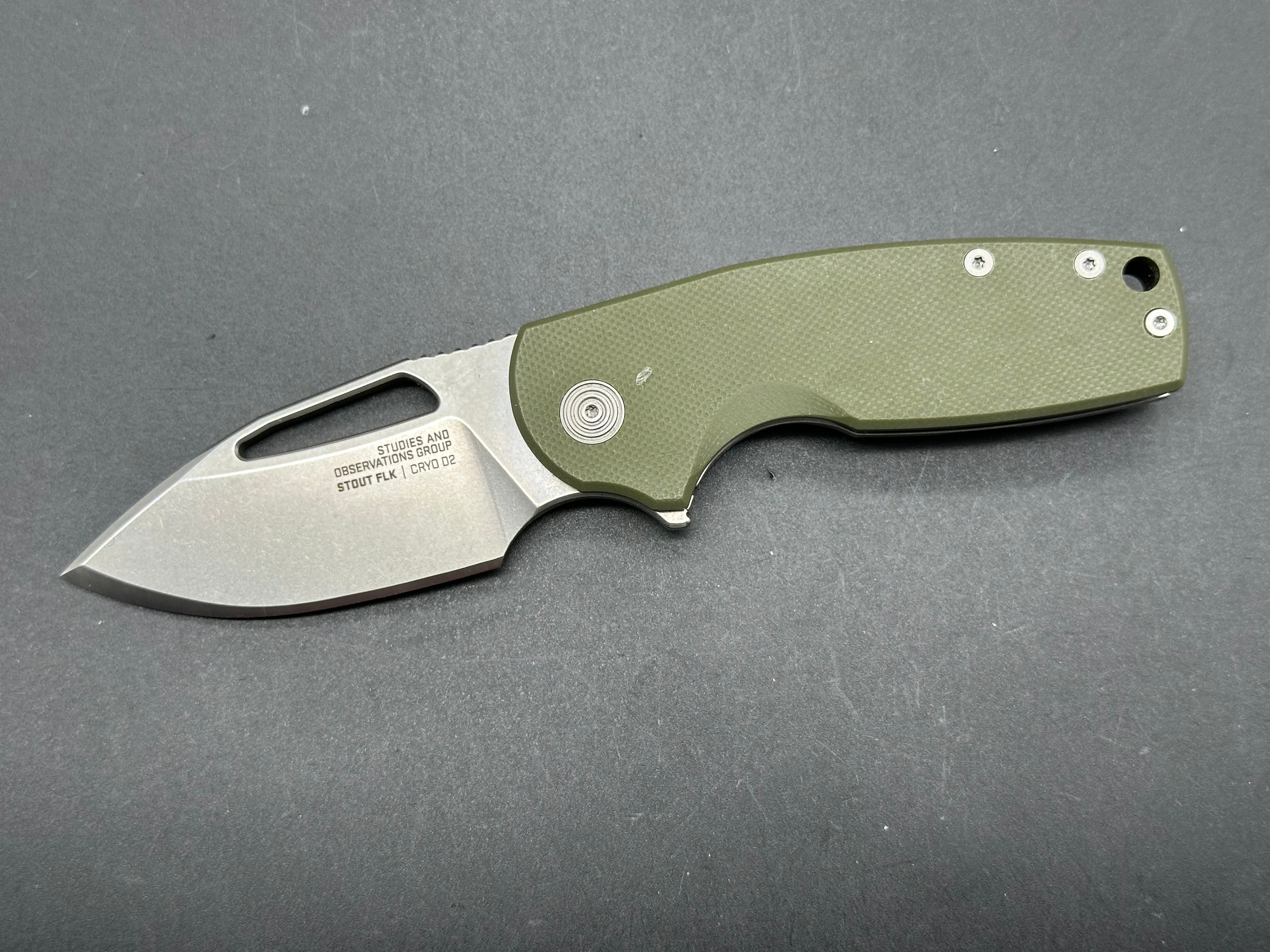 SOG Stout FLK Folding Knife - 2.62