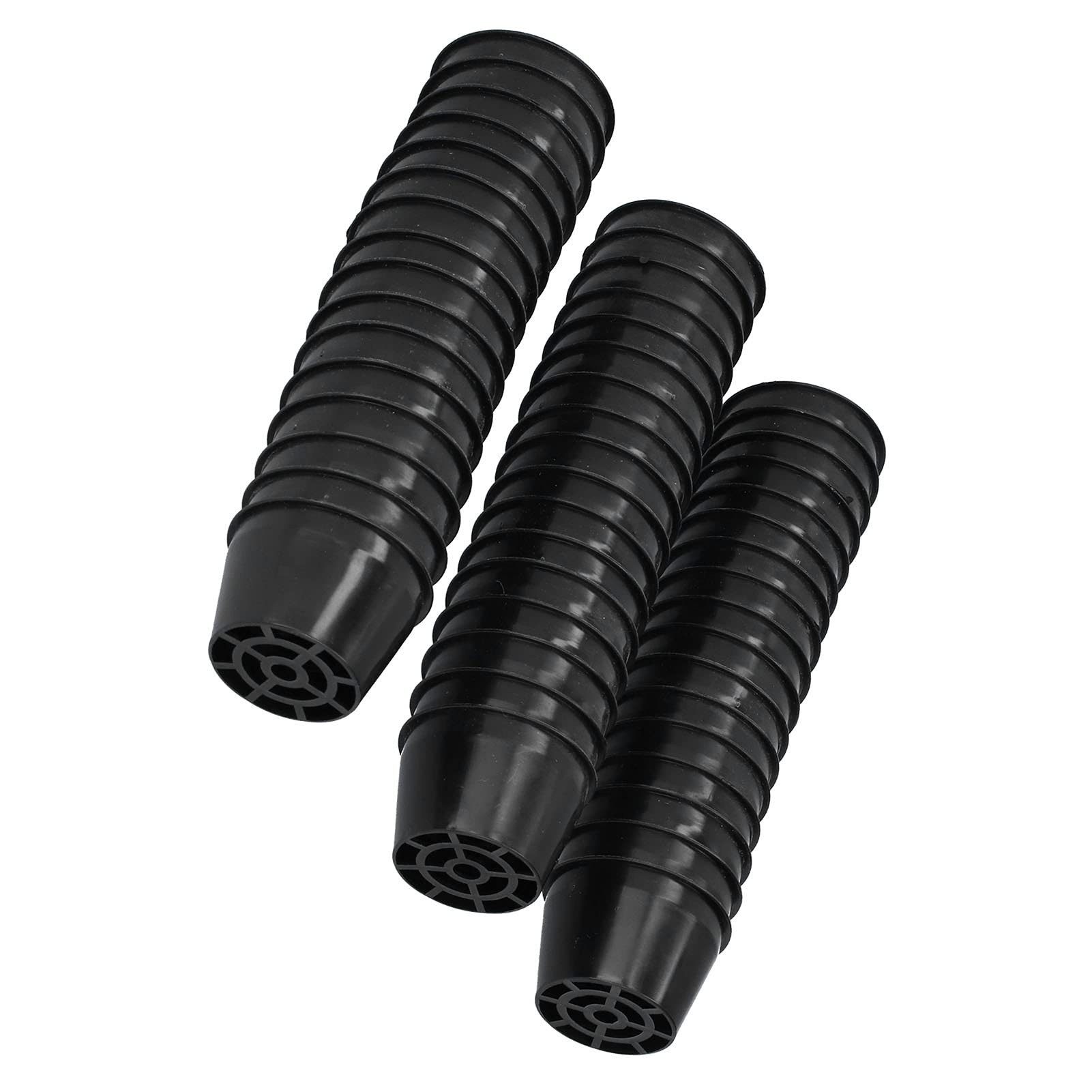 Zerodis 50PCS Plastic Slotted Mesh Net Cups - Hydroponic Planting Baskets for Soilless Gardening, Seed Starting & Plant Root Support | Ideal for Indoor Herb Gardens, Hydroponic Systems & Vertical Farming