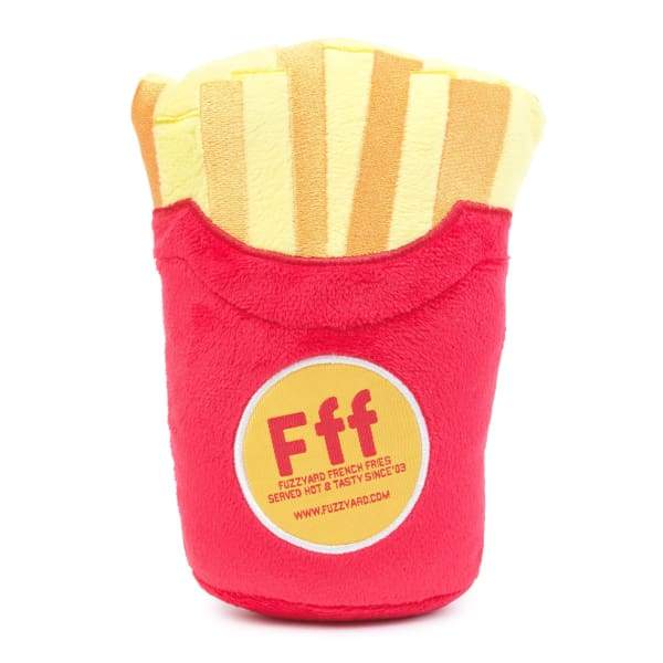 Fuzzyard French Fries Plush Dog Toy - Soft & Durable Chew Toy for Small & Medium Dogs - Perfect for Playtime, Cuddling & Training Rewards