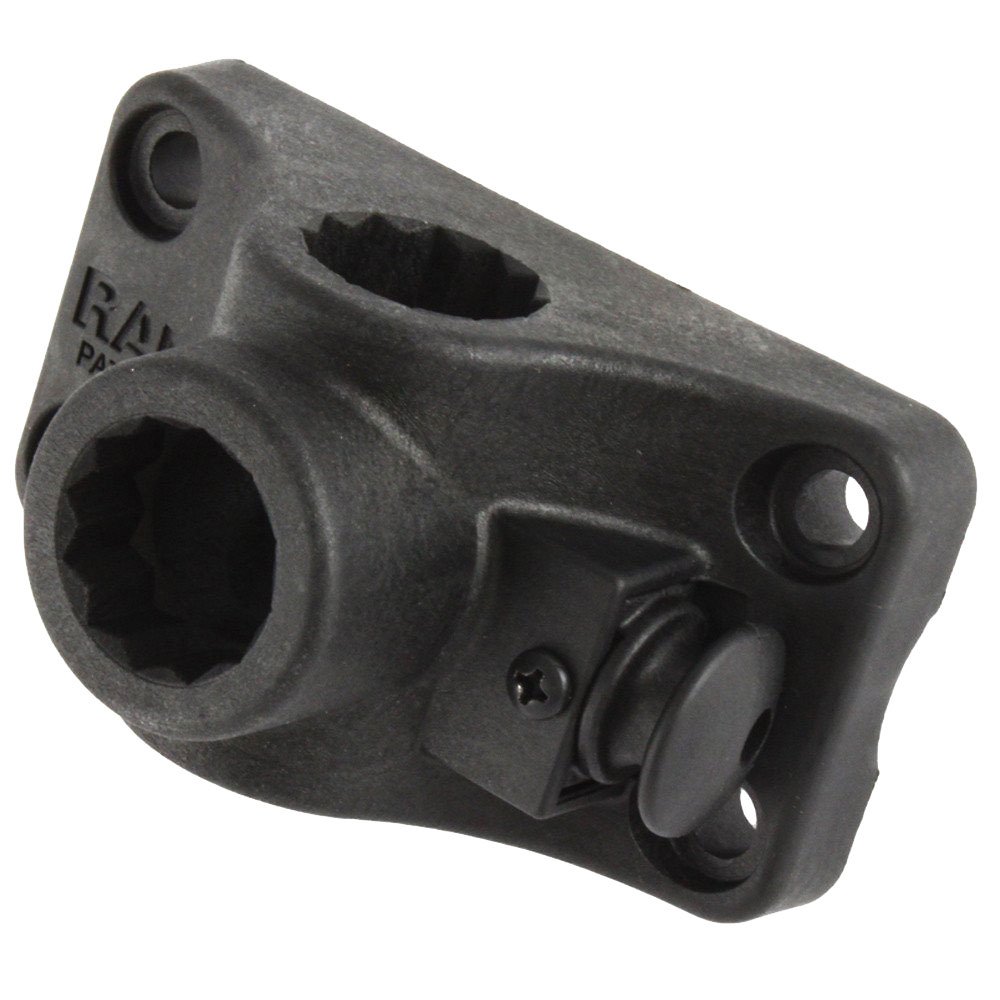 RAM Mount RAP-394-SSBMP 坚固耐用钓鱼竿支架 - 适用于皮划艇、摩托艇和越野车钓鱼装备