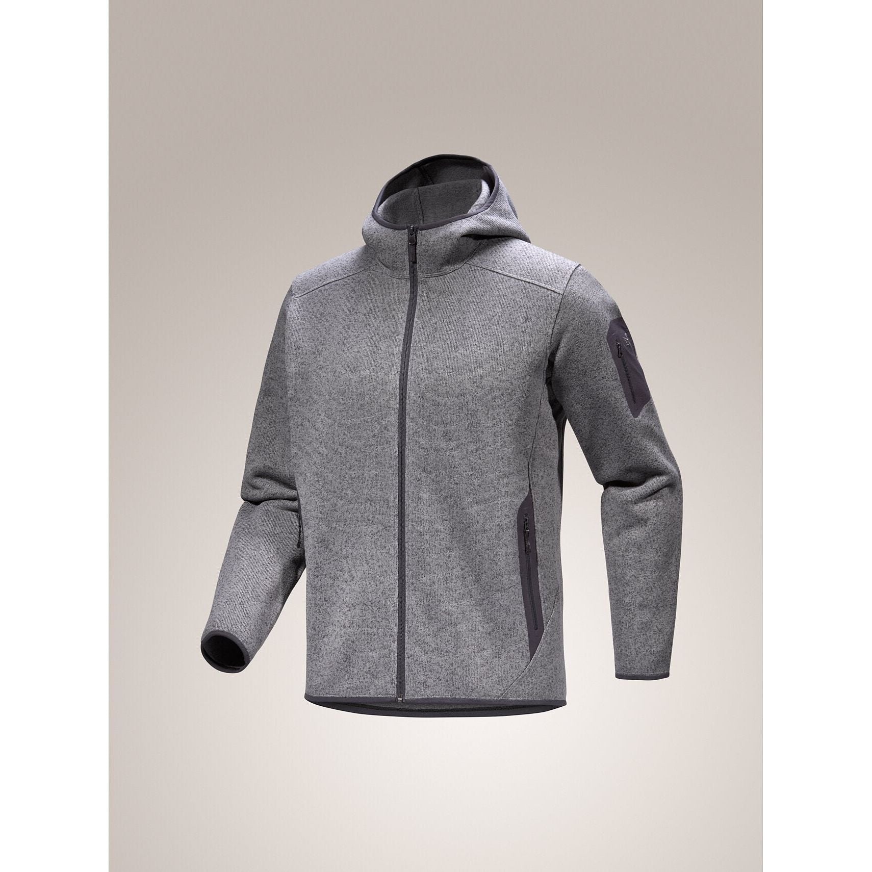 Arc'teryx Men's Covert Hoody - Lightweight Fleece Jacket for Hiking & Outdoor Activities | Water-Resistant & Breathable Midlayer for Camping, Travel & Casual Wear