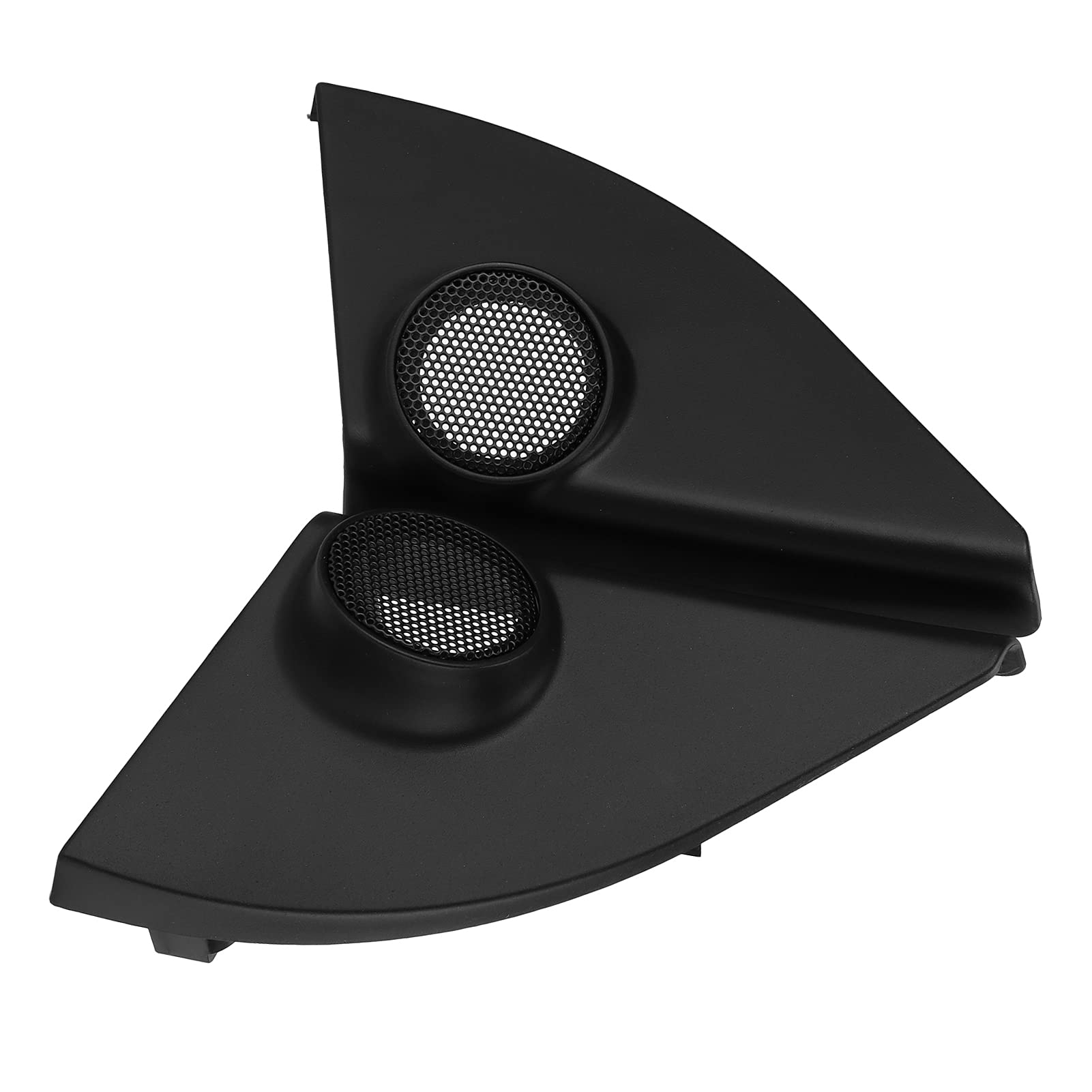 Fydun 2-Piece Black Car Tweeter Speaker Cover Trim - Replacement for Toyota RAV4 2014-2019 Models | Car Audio Upgrade & Interior Decoration Accessory | Perfect for DIY Car Modification & Sound System Enhancement