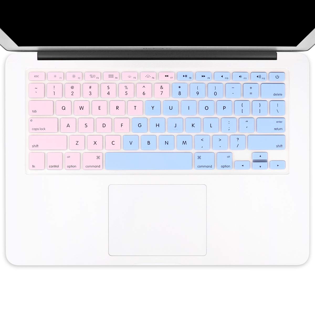 Batianda Ombre Color Silicone Keyboard Cover Protector for MacBook Air 13