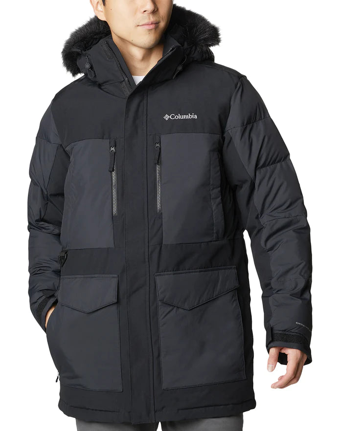 Columbia Men's Marquam Peak Fusion Insulated Parka Jacket - Waterproof Winter Coat for Hiking, Skiing & Outdoor Adventures
