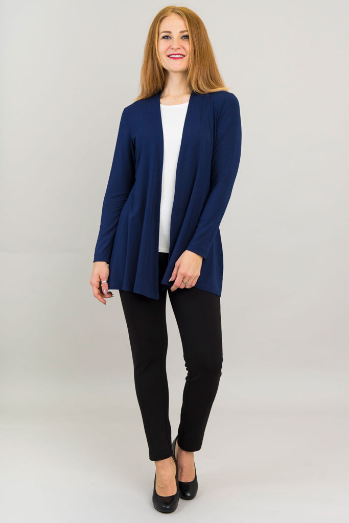 Chopra Jacket - Eco-Friendly Indigo Bamboo Jacket for Men & Women | Perfect for Outdoor Adventures & Casual Wear