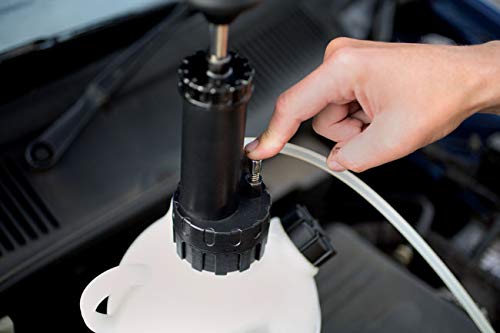 Laser 4832 Manual Pressure Brake Bleeder Kit - 2 Liter Capacity for Car & Motorcycle Brake Fluid Bleeding - Perfect for DIY Auto Repair & Maintenance