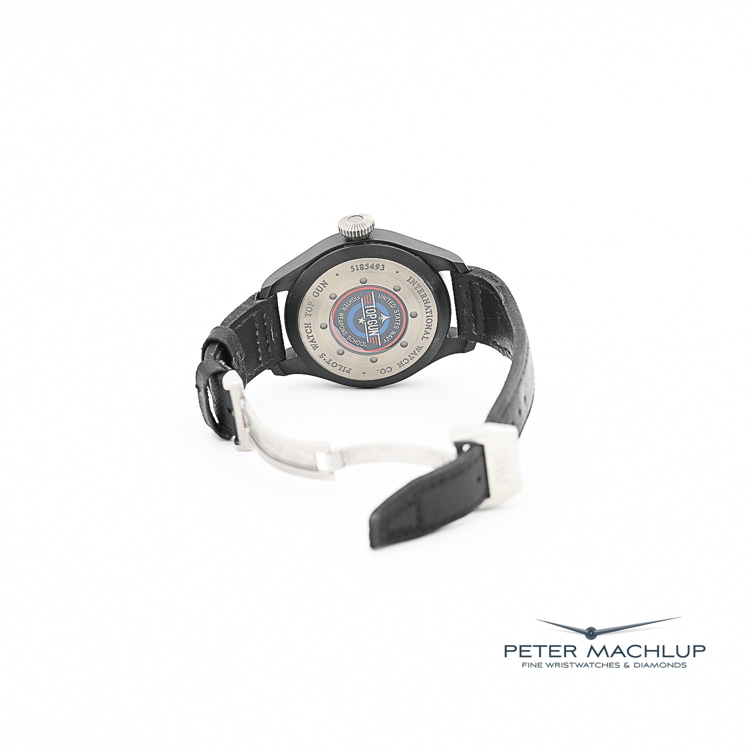IWC Big Pilot Top Gun 48mm Men's Luxury Watch - Swiss Automatic Chronograph for Aviation Enthusiasts | Perfect for Professional Pilots, Business Meetings & Special Occasions