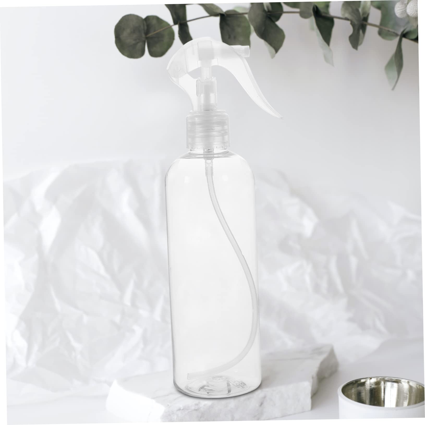 Beavorty 2-Pack 300ml Empty Travel Spray Bottles - Leakproof & Durable for Gardening, Toiletries, Makeup - Perfect for DIY, Hair Care, Cleaning & Plant Misting (4pcs*2)