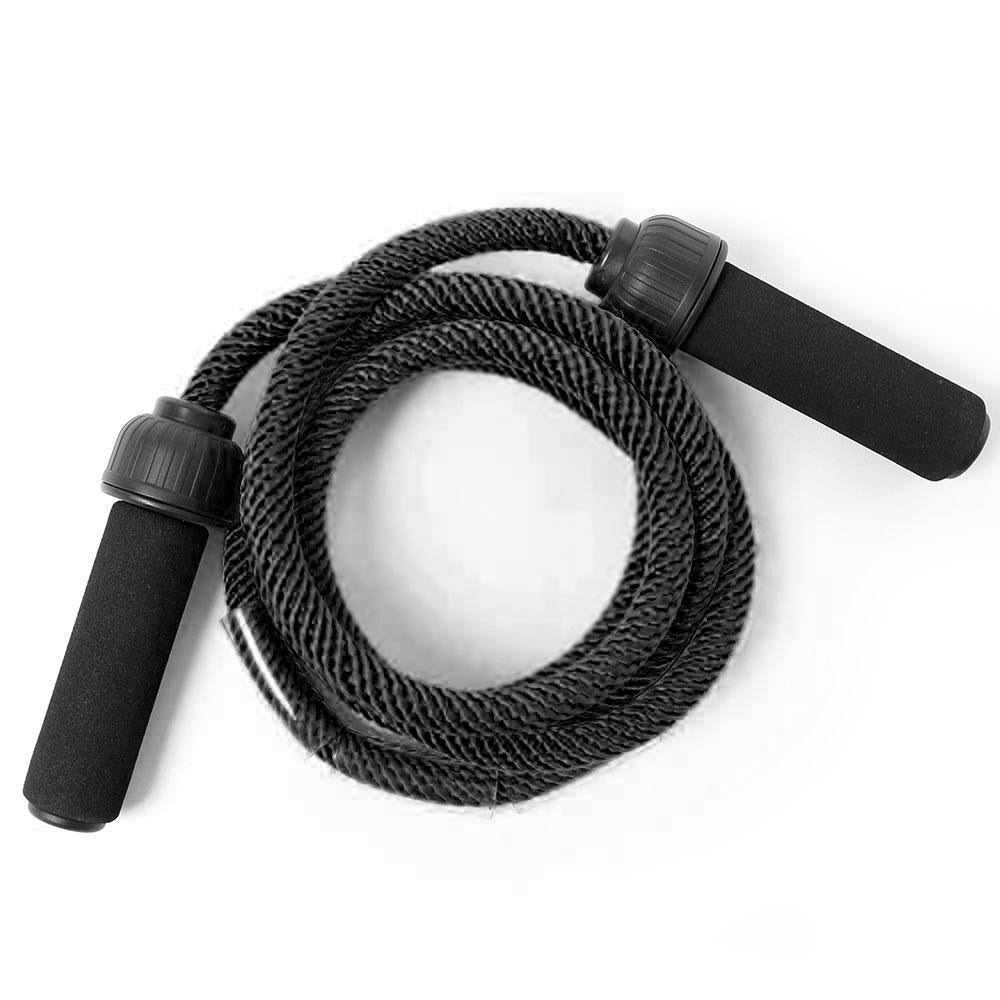 66Fit Heavy Jump Rope for Weight Loss & CrossFit Training - Adjustable Speed Rope for Men & Women - Ideal for Home Gym, Boxing, MMA & Cardio Workouts