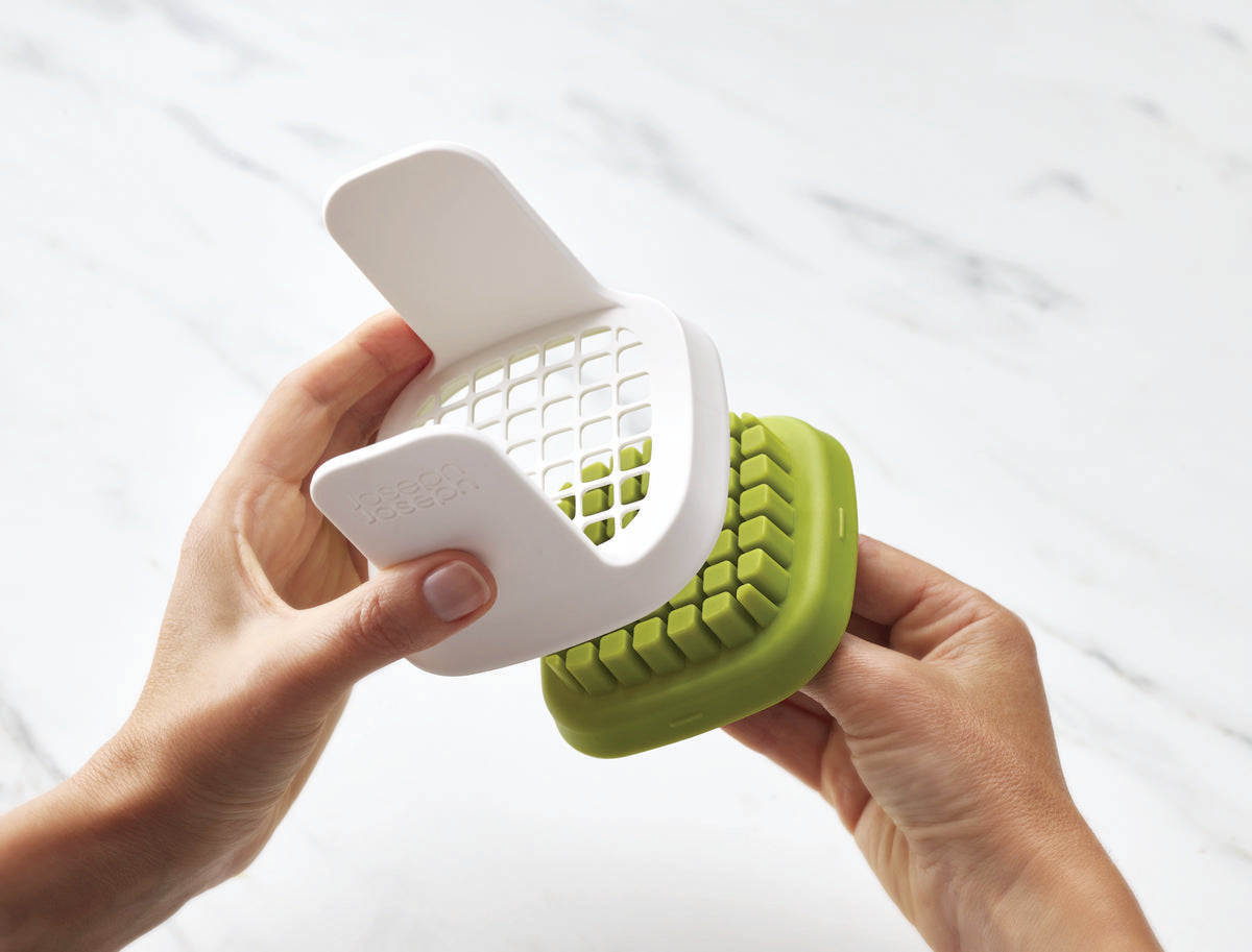 Premium White Vegetable Chopper - ChopCup™ Multi-Functional Kitchen Tool for Dicing, Slicing & Mincing - Perfect for Salads, Stir-Fries & Meal Prep