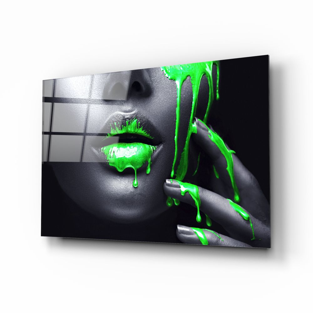 Abstract Glass Print Wall Art - Modern Home Decor for Living Room, Bedroom & Office - Framed Glass Wall Art for Stylish Interior Design