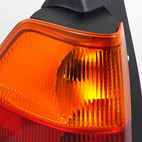 AKKON Red Clear Tail Lights for GMC Envoy - Complete Left & Right Brake Light Replacement Set | Perfect for Upgrades, Repairs & Nighttime Safety Driving
