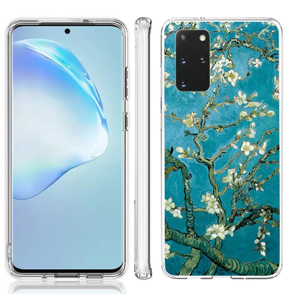 Samsung Galaxy S20 Plus Case, Slim TPU Protector - Almond Blossom for Daily Protection