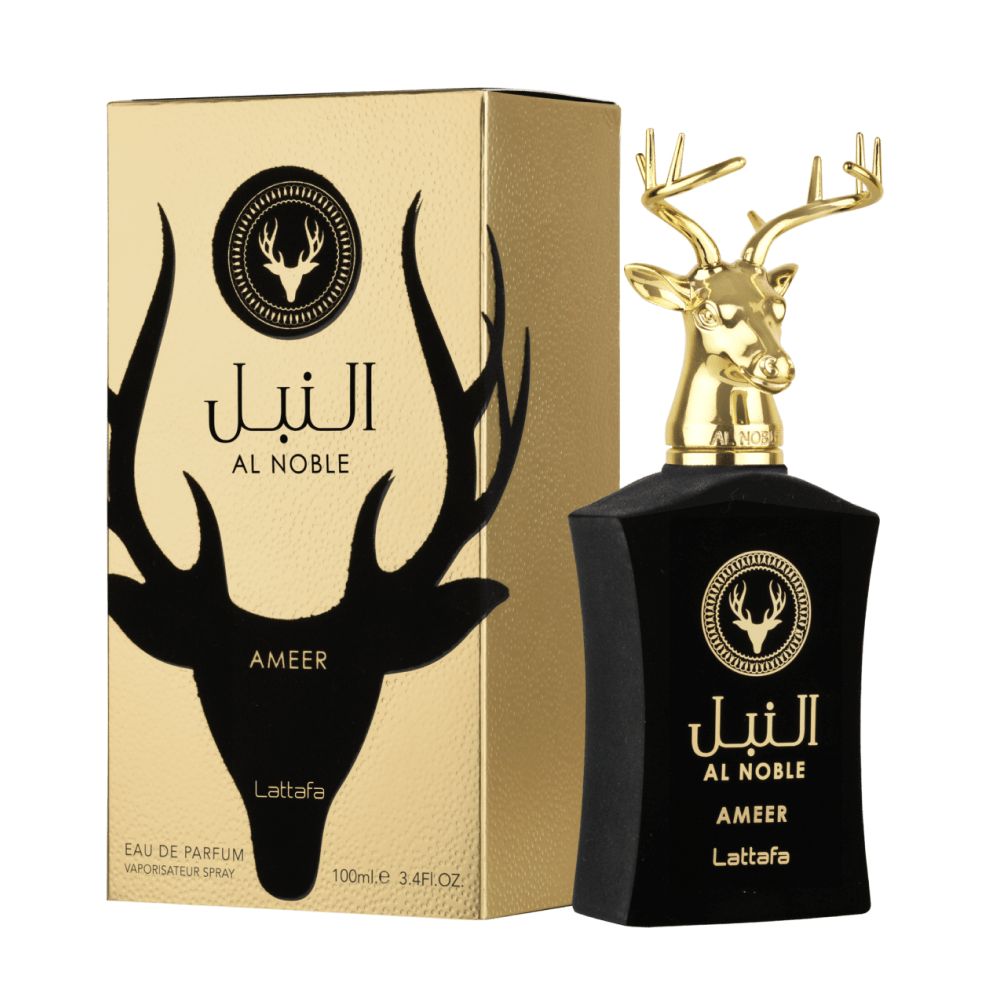 Al Noble Ameer Eau de Parfum for Men - 100ml Luxury Fragrance | Long-Lasting Cologne for Date Night, Office & Special Occasions