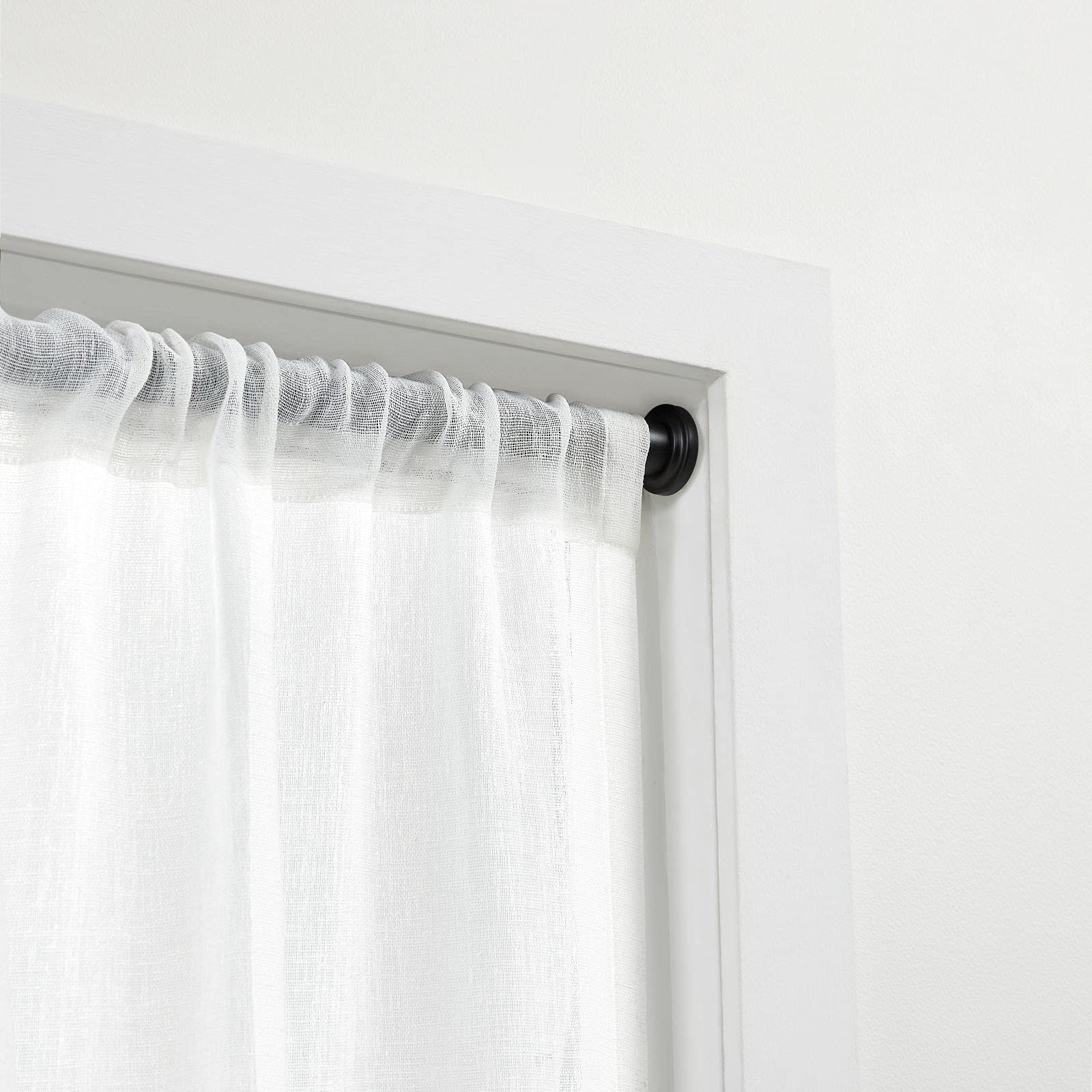 Premium Adjustable Tension Curtain Rod 36