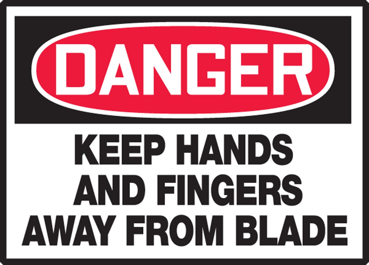 Safety Knife with Finger Guard - Keep Hands & Fingers Away from Blade | Ideal for Kitchen, Crafting & Packaging