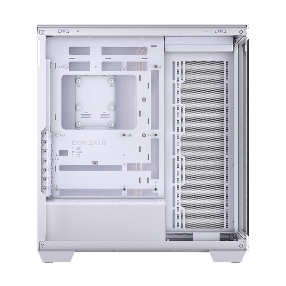 Corsair 3500X TG Mid Tower ATX PC Case - White | High Airflow Tempered Glass Gaming Computer Case for Custom Builds | Perfect for Gaming Rigs & Workstations