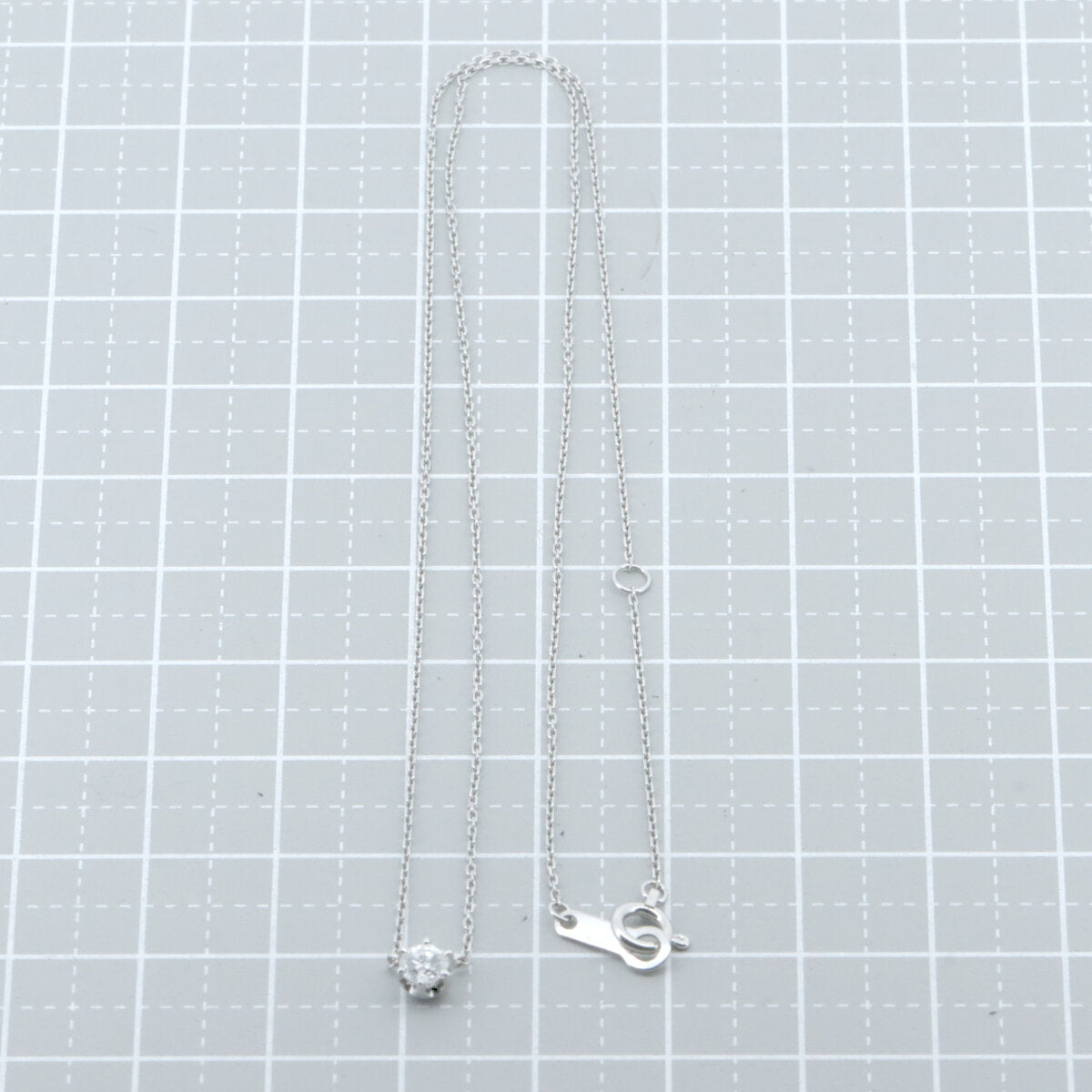 4℃ Diamond Necklace in 850 Platinum - Elegant Jewelry for Weddings, Anniversaries & Special Occasions