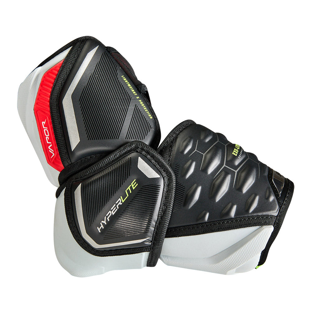Bauer Vapor HyperLite Senior Ice Hockey Elbow Pads - Lightweight Protective Gear for Hockey Players - Perfect for Practice & Competitive Games