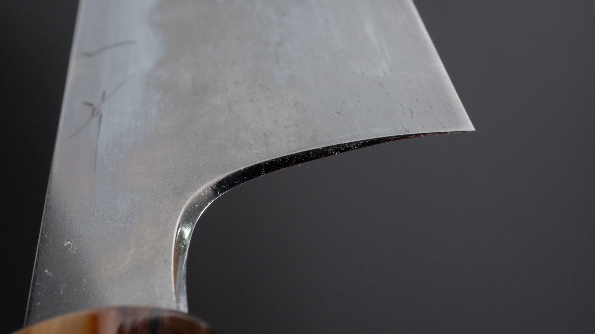Hitohira Togashi Yohei Blue #1 Mizu Honyaki Gyuto 240mm Japanese Chef Knife with Taihei Ebony Handle & Saya - Perfect for Sushi, Sashimi & Precision Cutting (#049)