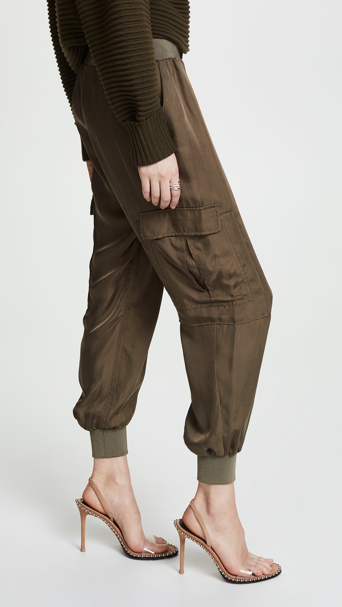 Cinq a Sept Women's Tous Les Jours Giles Pants - High Waisted Slim Fit Work Pants for Office & Business Casual Wear