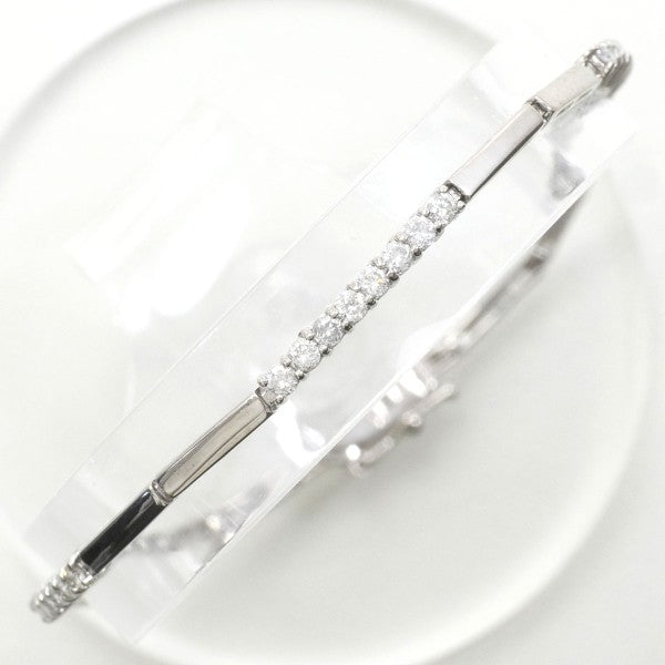 18K White Gold Diamond Bracelet for Women - Elegant & Luxurious Jewelry Gift for Anniversary, Wedding, or Special Occasion