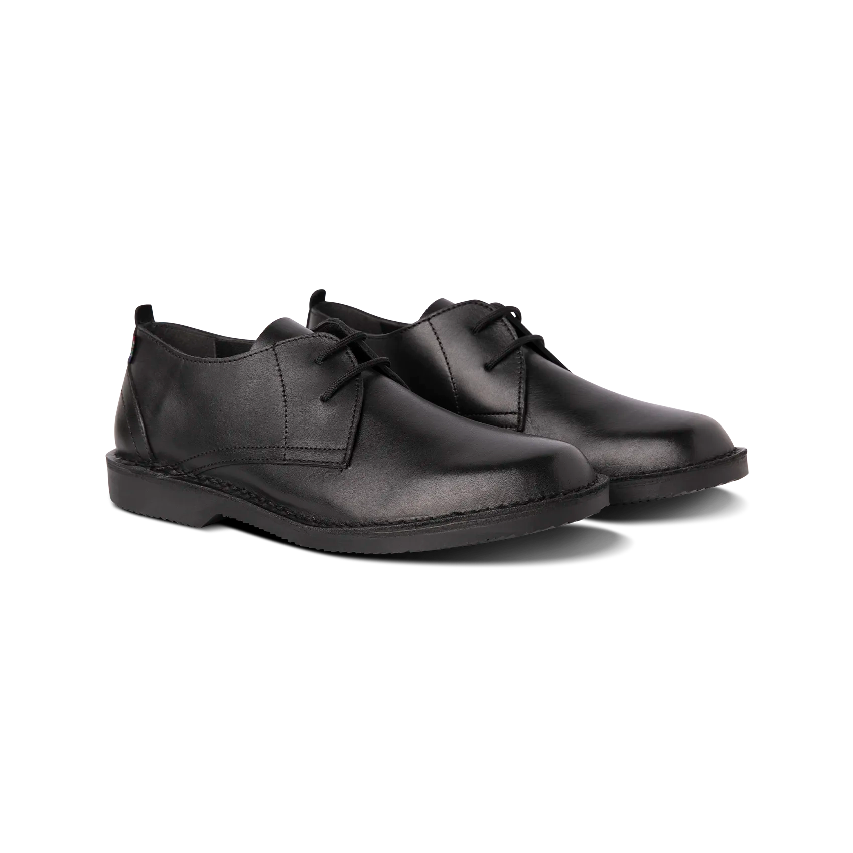 Veldskoen Smart Shoes for Men & Women - Comfortable & Stylish Black Walking Shoes - Perfect for Travel, Work & Outdoor Activities