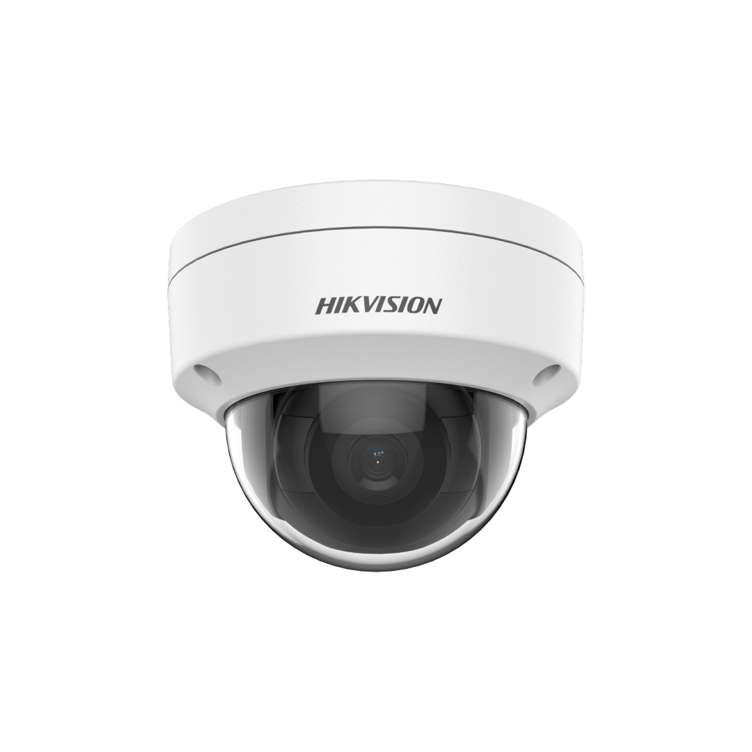 Hikvision DS-2CD2143G2-I 4MP Outdoor Dome Security Camera with IR Night Vision, PoE, SD Slot - Ideal for Home & Business Surveillance