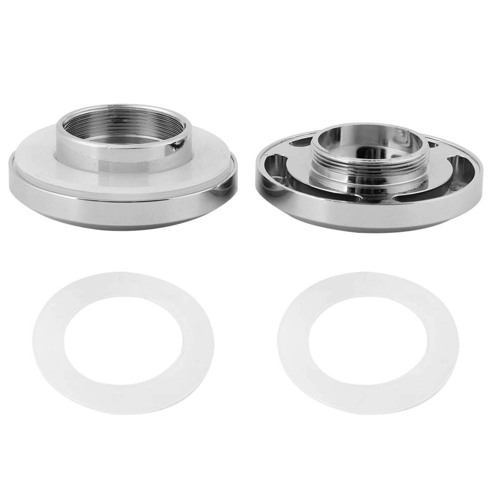Premium Sliding Door Handles - Double Sided Round Knobs with Mirror Light, Durable Zinc Alloy for Kitchen & Bathroom Doors | Modern Hardware for Closet, Cabinet, and Glass Sliding Doors