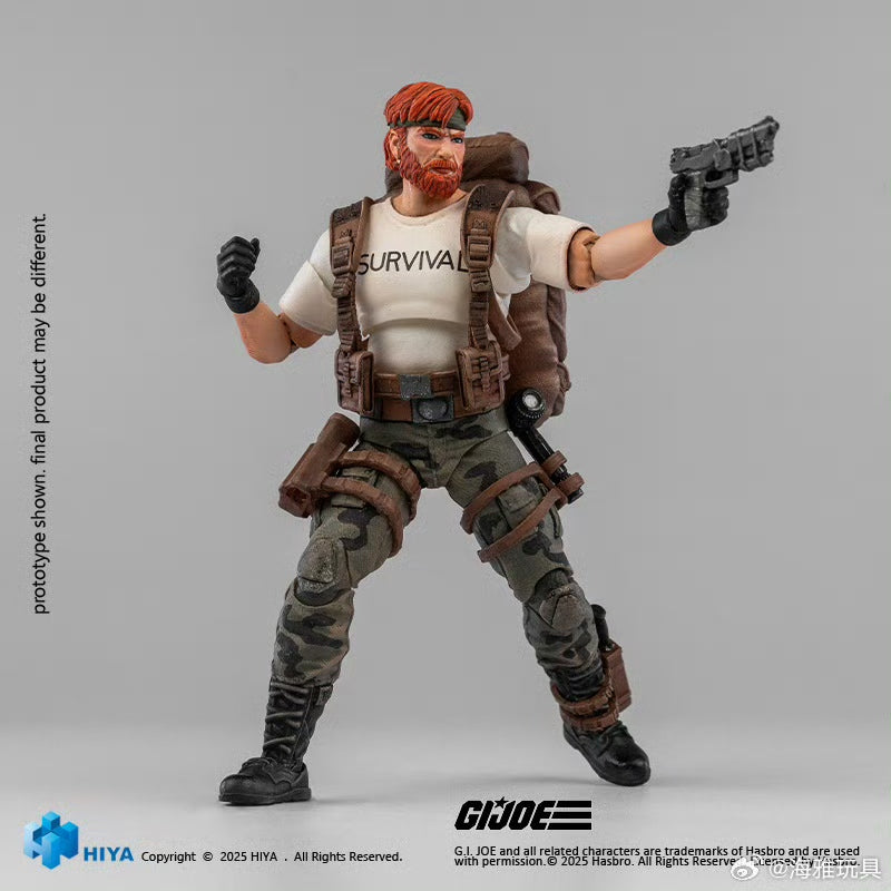 Pre-Order 1/18 Scale HIYA 4-Inch G.I.Joe Outback Action Figure - Highly Detailed Collectible Military Toy for Display & Play | Perfect for Collectors, Gift Giving & Diorama Scenes