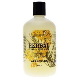 **Legend's Creek Farm Goat Milk Hand Soap & Body Wash – Nourishing Calendula, Chamomile & Aloe – Hydrating & Gentle Cleansing – Handmade in USA – 18 fl oz (Awakening L.S.) – Perfect for Sensitive Skin & Daily Moisturizing**