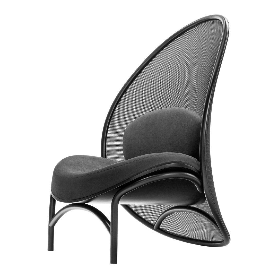 Comfortable Chips Lounge Chair with Sturdy Beech Frame - Perfect for Living Room, Bedroom, or Office Relaxation
