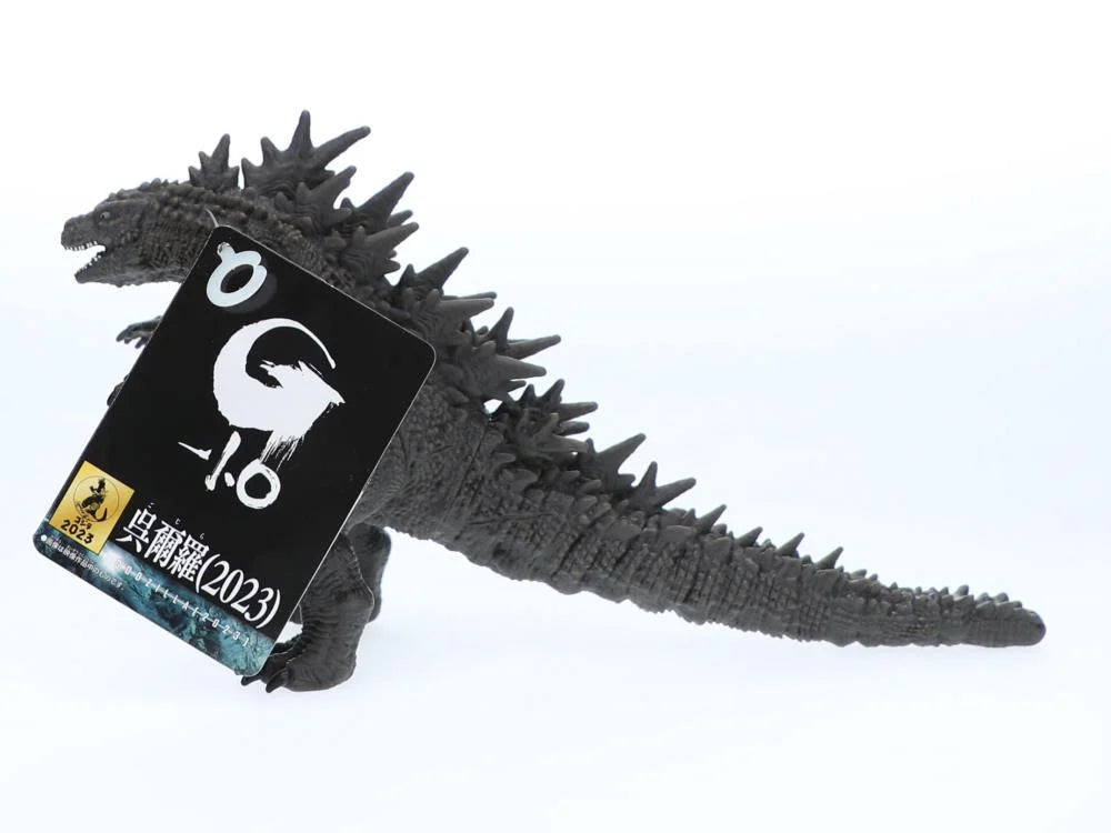 Bandai Godzilla Movie Monster Series Godzilla (Minus One Odo Island Ver.) Vinyl Action Figure - Collectible Toy for Fans, Display & Home Decor
