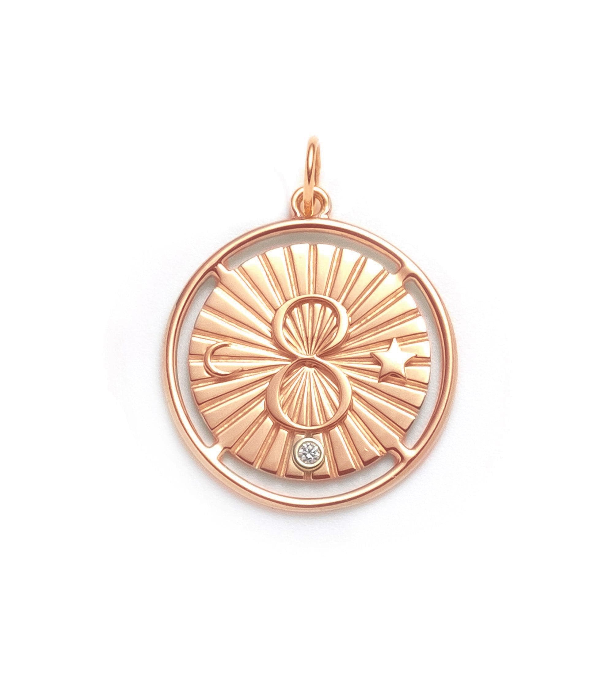 Karma Large Medallion Pendant Necklace - Spiritual Jewelry for Women, Boho Chic Accessory | Perfect for Yoga, Meditation & Everyday Wear