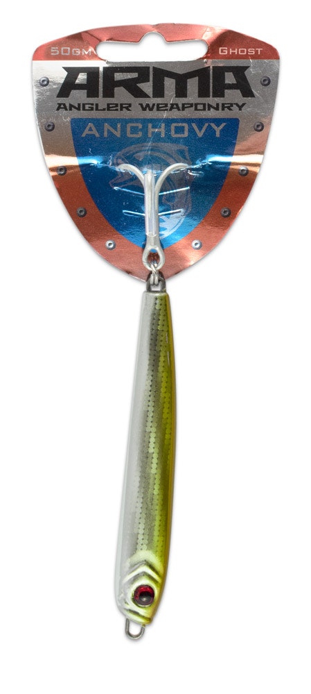 Premium Arma Anchovy Ghost Fishing Lure - High Performance Saltwater Bait for Bass, Trout & Walleye - Perfect for Deep Sea Fishing & Freshwater Angling