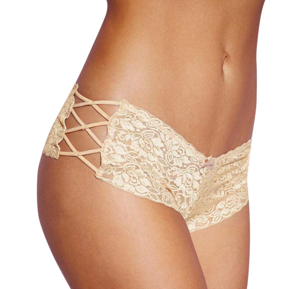 Sexy Lace Hollow Out Women's Briefs Panties - Plus Size Christmas Lingerie Underwear for Women | Perfect for Valentine's Day, Romantic Nights & Special Occasions